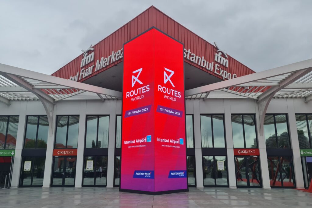 Routes World 2023 Branding