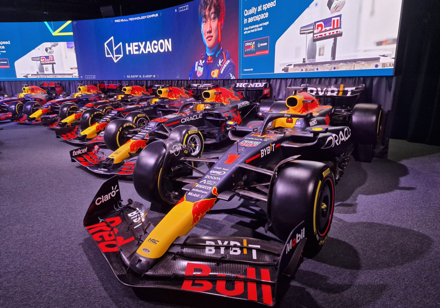 Hexagon and Oracle Red Bull Racing have partnered for many years in metrology