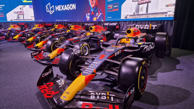 Hexagon and Oracle Red Bull Racing have partnered for many years in metrology