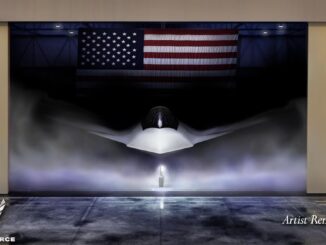 US Defense rendering of the F-47 Sixth Generation fighter