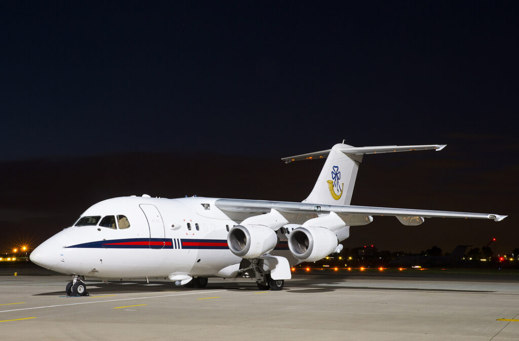 RAF BAe 146(Image: Corporal Ben Tritta/Crown Copyright)