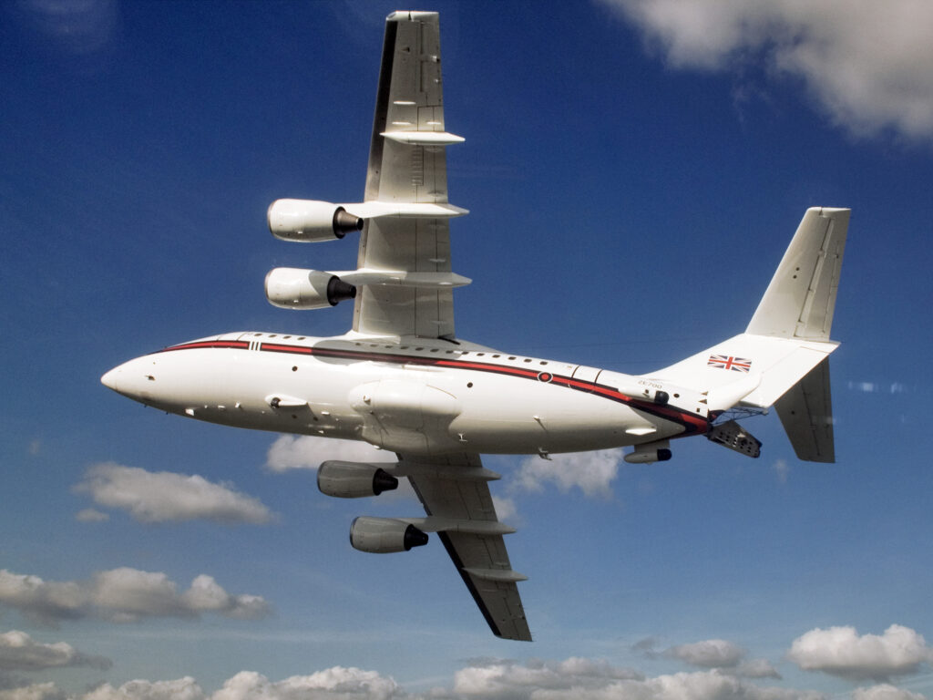 BAe146 ZE700 of No32 Royal Squadron. (Image: OGL)