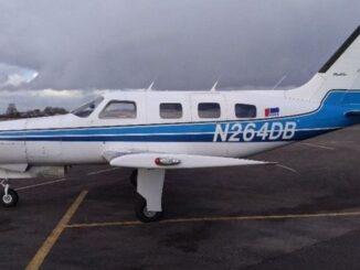 Piper Malibu N264DB was owned by Fay Keely's family trust (Image: AAIB)