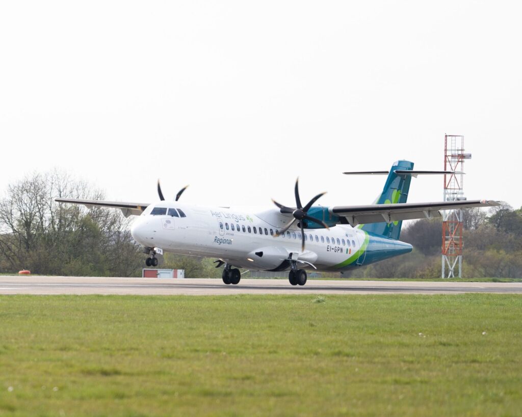 Aer Lingus Regional ATR72-600 (Image: Emerald Airlines)
