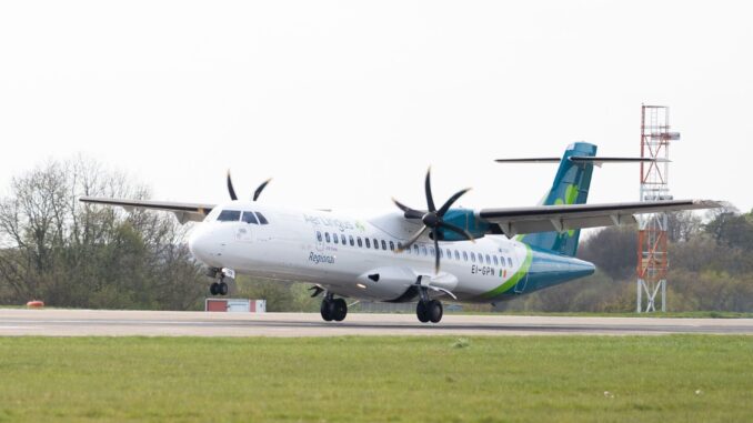 Aer Lingus Regional ATR72-600 (Image: Emerald Airlines)