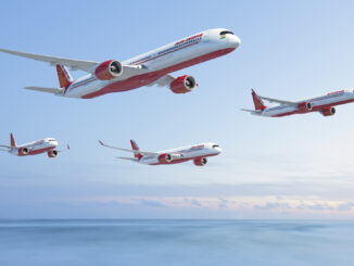 AIR INDIA FORMATION FLIGHT