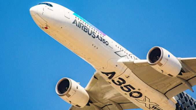 Airbus A350 XWB with Rolls-Royce Engines