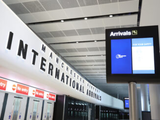 Manchester Airport Terminal 2 arrivals area