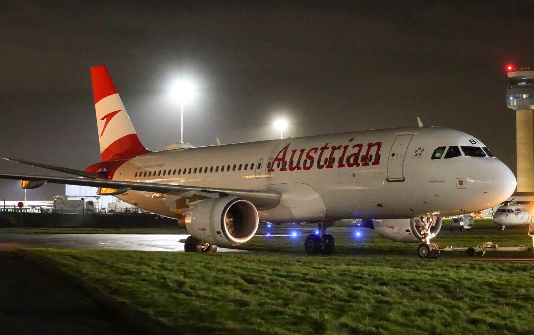 Austrian Airlines departs Airbourne Colours at EMA