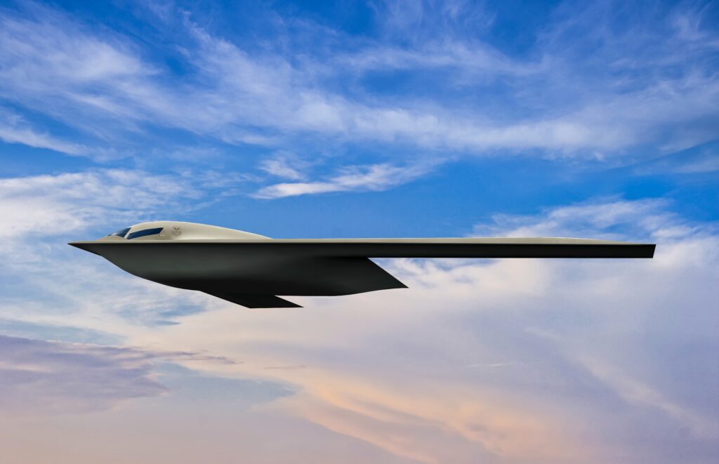 An artists impression of the B21 Raider