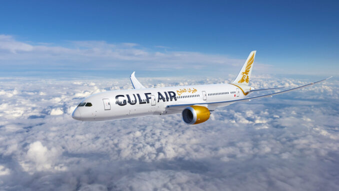 Gulf Air Increases Boeing 787 Dreamliner Order. Credit: Boeing.
