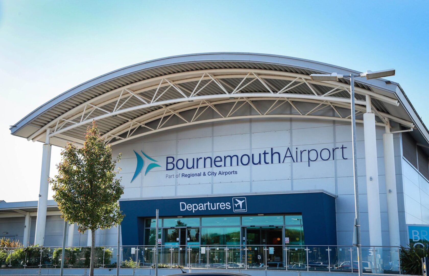 Bournemouth AIrport Terminal Entrance (Image: Bournemouth Airport)