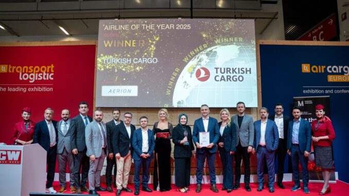 Turkish Cargo named Cargo Airline of the Year