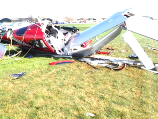 Crash of Cirrus SR22 at Duxford (Image: AAIB)