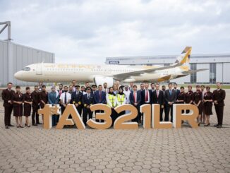 Etihad's first Airbus A321LR