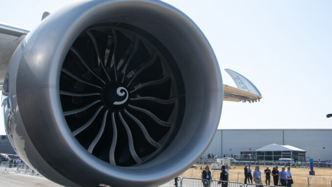 The GE9X is exclusively designed for the Boeing 777X (Image: UK Aviation Media)