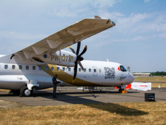 SAF Fuelled ATR (Image: UK Aviation Media)