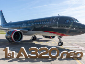 First A320neo for Royal Jordanian