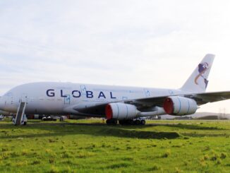 Global Airlines first A380 (Image: Global Airlines)