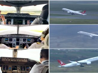 Three simultaneous departures by Turkish Airlines marked the start of triple runway operations at iGA Istanbul Airport