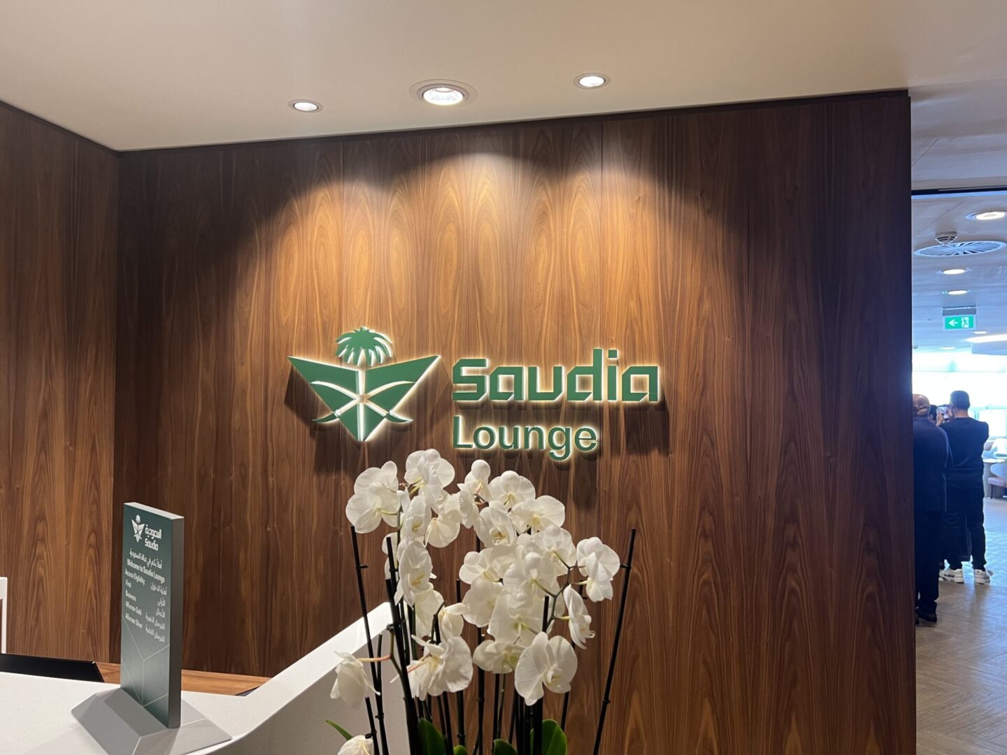 The Saudia Lounge ay London Heathrow
