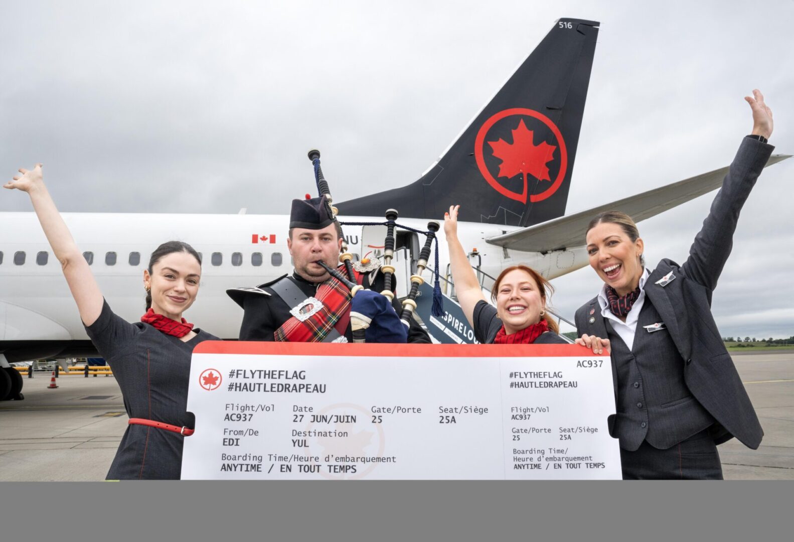 Air Canada takes off with new Edinburgh to Montreal route