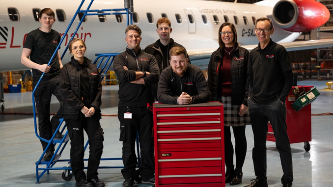 Loganair apprentices