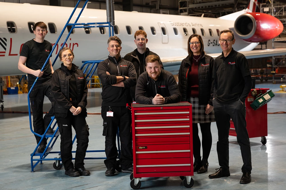 Loganair apprentices