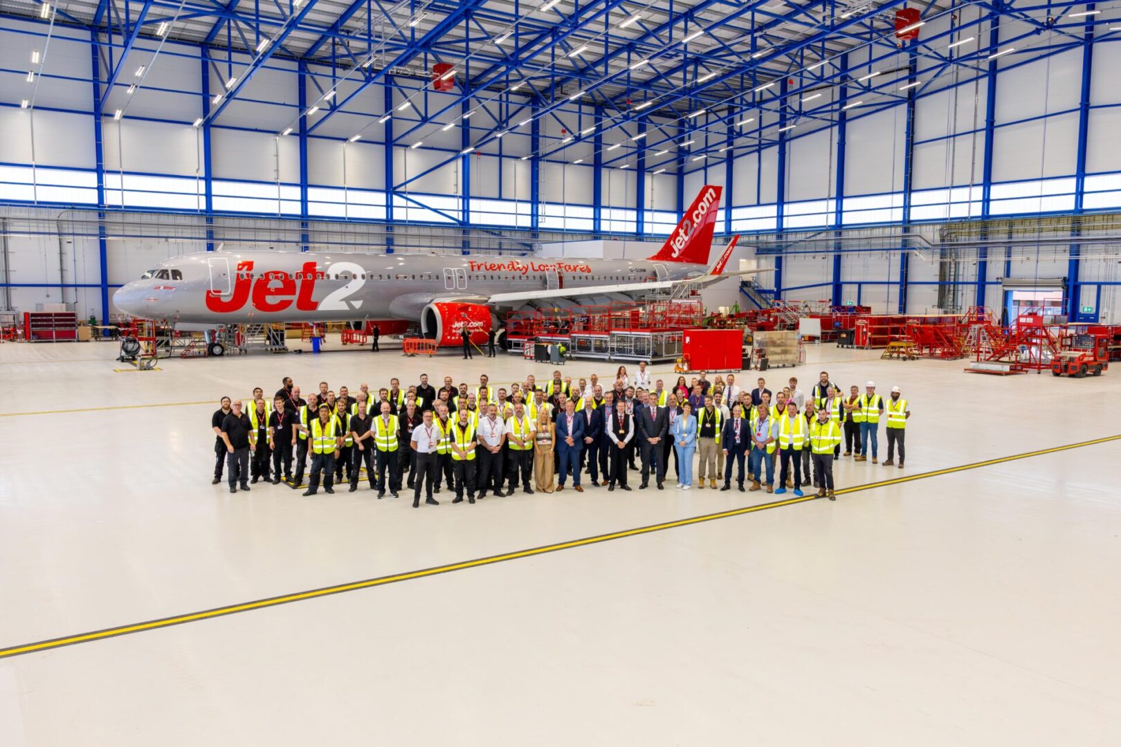 New Jet2 hangar at Manchester Airport