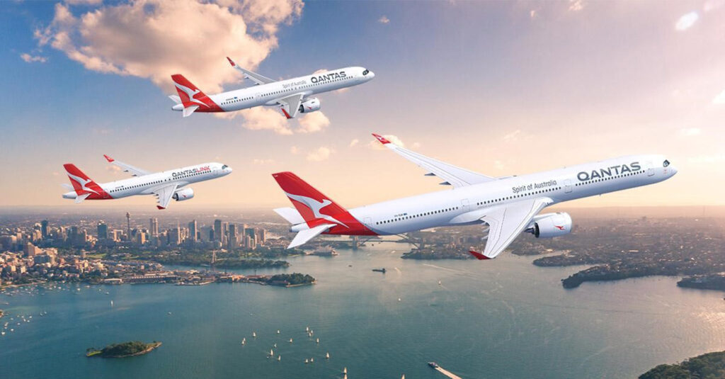 Qantas Airbus Fleet