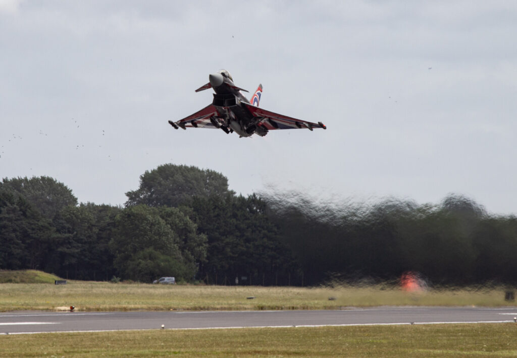 RAF Eurofighter Typhoon display at RIAT 2023 (Image: Max Thrust Digital)