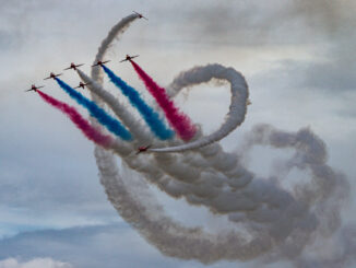 The Red Arrows at RIAT 2023 (Image: UK Aviation Media)