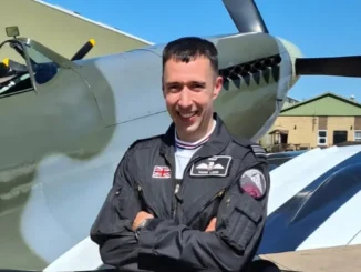 Sqn Ldr Mark Long (Image: RAF/Crown Copyright)