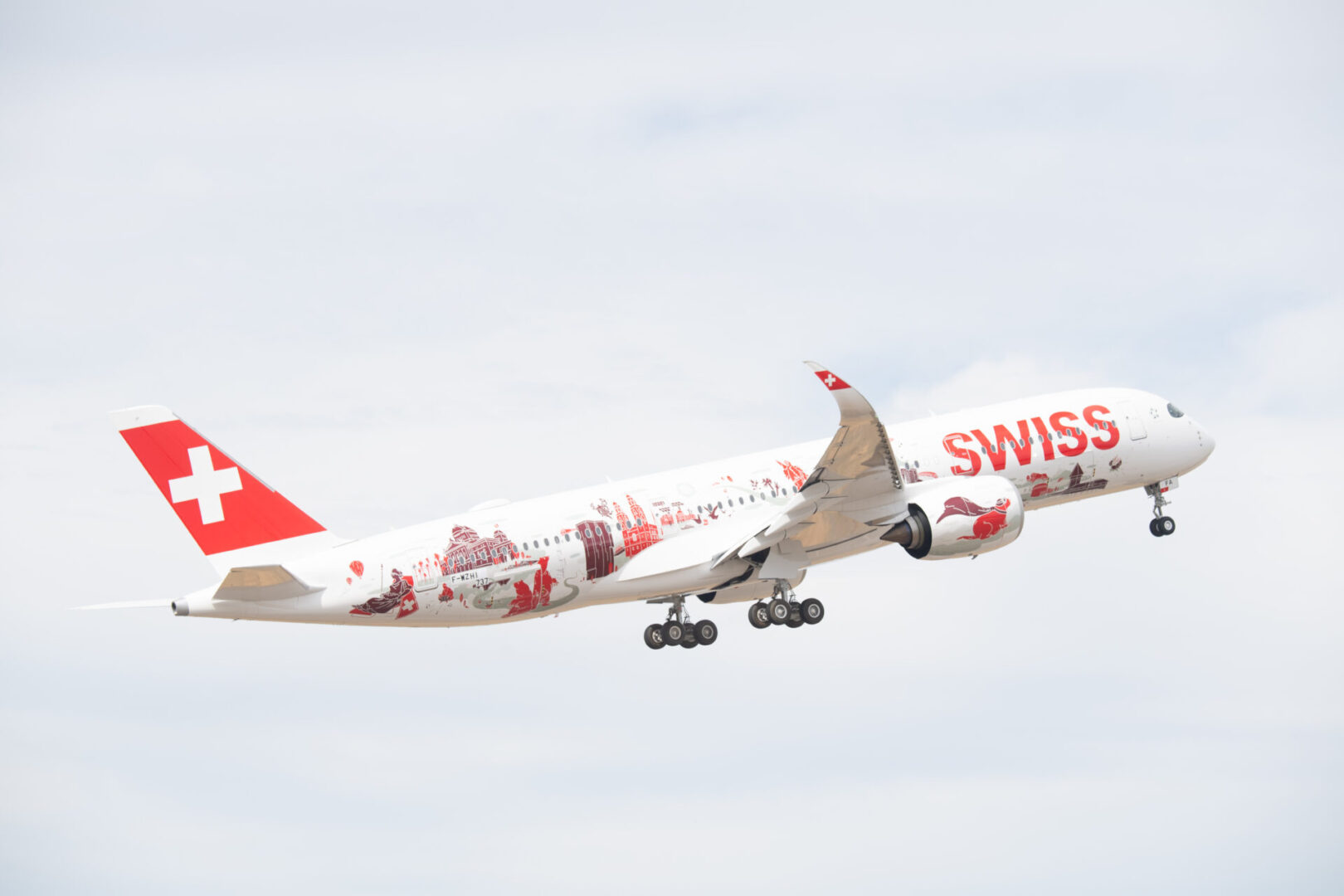 Swiss International Airlines first A350-900