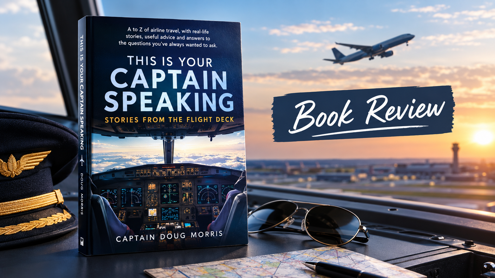 Captain Doug Morris releases book on flight deck experiences and operations