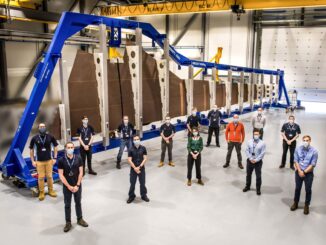 The First Airbus Wing Of Tomorrow prototype