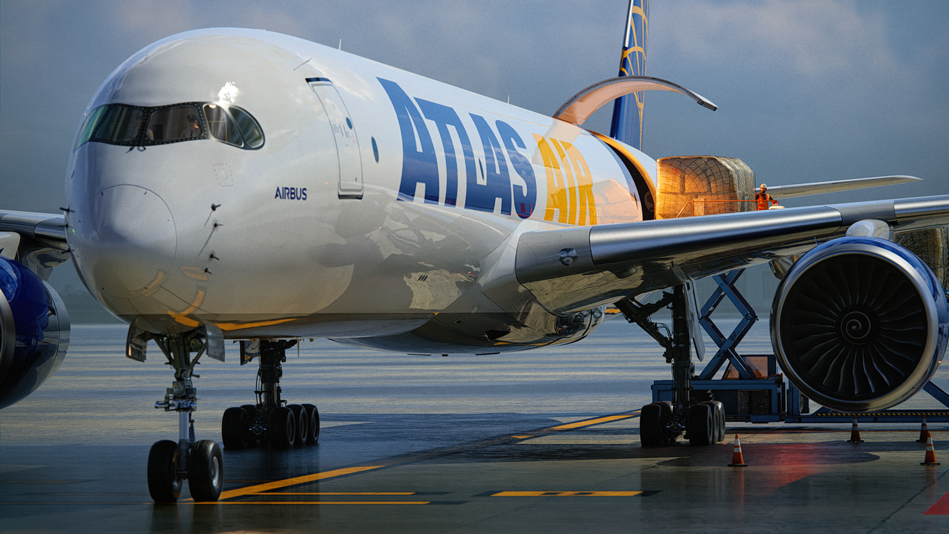 Atlas Air set to become biggest A350F operator with firm order | UK Aviation News