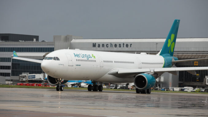 Aer Lingus at Manchester Airport