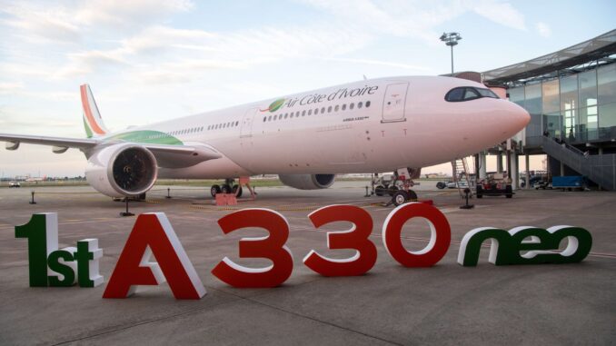 Air Cote dIvoire receives its first Airbus A330neo