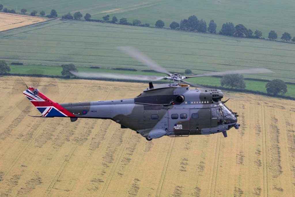 RAF anniversary Puma (Image: Crown Copyright 2021)