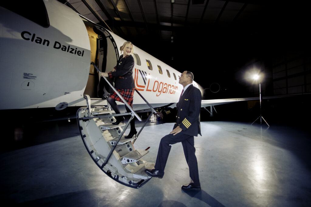 Captain Lionel McClean and wife Linda