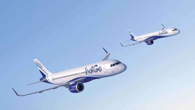IndiGo places huge 500 aircraft order with Airbus